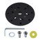 Micro Traders 6 Inch 17 Holes Sanding Disc Pad Backing Sander Hook and Loop Sander Replacement Pad Compatible with BO6030 &amp; BO6040 Festool RO1 ES150 ET2