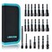 LIBRATON 21PCS Magnetic Nut Driver Set, Impact Drill Driver Bit Set 1/4