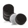 LEONTOOL 5 Pack 1 Inch Hook and Loop Soft Foam Buffering Pad, Sponge Cushion Buffer Backing Pad No Hole, 25 mm for Sanding Pad