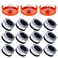 Weed Eater String Compatible with Black+Decker, AF-100 0.065" Weed Wacker String Refill 360ft Automatic Feed String Trimmer Replacement Line Spool for Black&amp;Decker (12Spools + 3Caps+3Springs)