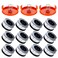 Weed Eater String Compatible with Black+Decker, AF-100 0.065" Weed Wacker String Refill 360ft Automatic Feed String Trimmer Replacement Line Spool for Black&amp;Decker (12Spools + 3Caps+3Springs)