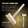 Mudder 3 Pieces Grinding Wheel Dresser Tool Diamond Stone Grinding Dresser Tool with Flat Diamond Surface for Restore Bench Grinder Truing Deburring Smooth Surface