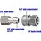 Tool Daily Pressure Washer Adapter Set, 3/8" Quick Connect to 3/8" NPT