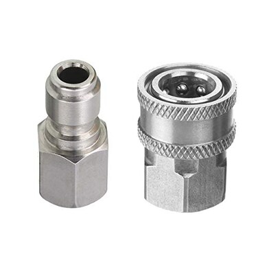 Tool Daily Pressure Washer Adapter Set, 3/8" Quick Connect to 3/8" NPT