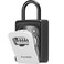 Puroma Key Lock Box Large with Code Lockbox Outdoor Wall Mount Safe 1 Gray