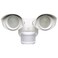 Nuvo 65/217, LED Dual-Head Security Light, Motion Sensor, White, 4000K