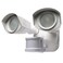 Nuvo 65/217, LED Dual-Head Security Light, Motion Sensor, White, 4000K