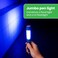 LitezAll Dual Function Task Light with UV Flashlight, Compact LED Utility Light with Built-In Ultraviolet Black Light for Inspection, Detection, Work, and Everyday Use