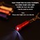 Mudder 10 Pcs Mini LED Flashlight Keychain Bulk with Hook, Battery Included