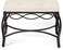 Mango Steam White Shoe Bench - Vanity Seat for Makeup Room, Dressing Stool, Entryway Bench - Powder Coated, Upholstered, Space Saving