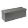PINPLUS Folding Storage Ottoman Bench, Grey Linen