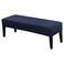 SearchI Dining Bench Cover, Stretch Washable Long Bench Seat Covers, Rectangle Dining Table Bench Slipover for Dining Room, Living Room, Kitchen(Midnight Blue)