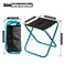 LYHLYA Portable Mini Folding Stool, Small Camping Stool Mortable Stool Can Hold Up to 150 Lbs