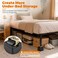BTSD-home 2 Inch Heavy Duty Bed Risers
