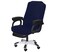 SARAFLORA Office Chair Cover - Large, Navy - Removable Protector for Pets