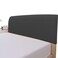 Easy-Going Stretch Jacquard Bed Headboard Cover, Queen, Dark Gray