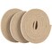 softtouch 1/2" x 60" Self-Stick Heavy Duty Felt Strips with Adhesive Backing, Beige (3 Pack)