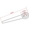 Yoogu 10 inch Recliner Handle Replacement Lever Part Kits 5/8 inch Square