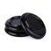 FameFame 3 Pack for Grand Pianos, Solid Wood Piano Caster Cups, Black