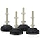 M8 Leveling Feet 880 Lb Capacity, 2.83 Inches Height - 2 Inches Base, 4Pcs