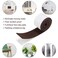 Shappy 2 Pcs Felt Strips with Adhesive Backing Felt Tape Roll Non Slip