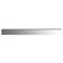 Gallery Solutions 22" Mirrored Floating Wall Shelf Ledge Silver