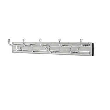 Rev-A-Shelf Sliding Belt Rack for Closets, Min Opening Width 2.5", 2 Pack