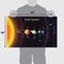 Palace Learning Solar System Poster for Kids Long] (LAMINATED, 18" x 29")