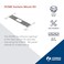 Lithonia Lighting Direct Ceiling Mounting Kit for 2x2 ft. or 2x4 ft. CPANL LED Flat Panel Ceiling Lights (DCMK 224)