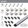 Armacost Lighting Surface Mount LED Tape Light Accessory Pack - Black 960005