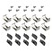 Armacost Lighting Surface Mount LED Tape Light Accessory Pack - Black 960005
