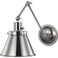 Progress Lighting Hinton Swing Arm Wall Light, Brushed Nickel