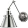 Progress Lighting Hinton Swing Arm Wall Light, Brushed Nickel