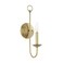 Livex Lighting 42681-01 1-Light Wall Sconce, Antique Brass