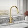 Kohler 22036-2MB Simplice Touchless Pull Down Kitchen Faucet, Kitchen Sink Faucet with Pull Down Sprayer, Vibrant Brushed Moderne Brass