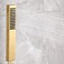 Asyas Square Solid Brass Hand Held Shower Head (Gold)
