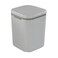 Morcte 1-Pack 0.5 Gallon Tiny Trash Can, Gray Mini Desktop Garbage Can