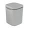 Morcte 1-Pack 0.5 Gallon Tiny Trash Can, Gray Mini Desktop Garbage Can