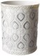 Popular Bath Monaco White Resin Trash Can, Open-Top