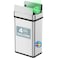 iTouchless 4 Gal Kids Room Wastebasket Wings-Open Sensor Bin   Silver