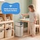 iTouchless 4 Gal Kids Room Wastebasket Wings-Open Sensor Bin   Silver