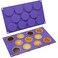 Bakerpan Silicone Mini Round Baking Nonstick Molds 1.9" - Set of 2