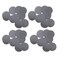 Tosnail 48 Pieces Removable Bottoms Replacement Discs for 12 Cavity Mini Cheesecake Pan
