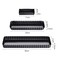 Boao 3 Pcs Rectangular Tart Pans with Removable Bottoms, 14''/10''/4''