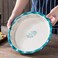 Wisenvoy Pie Pan Ceramic Pie Dish Pie Plate Porcelain Deep Dish Pie Pan Non-Stick Pie Pans