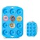 12 hole Silicone Donut Pan Non-Stick - Bite Size Donut Pans for baking
