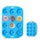 12 hole Silicone Donut Pan Non-Stick - Bite Size Donut Pans for baking