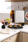 The Silicone Kitchen Reusable Silicone Baking Cups, Non-Toxic, BPA Free, Dishwasher Safe, Regular, Matte Black, 12 Pack