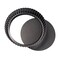 Dootafy Deep Dish Quiche Pan, 11 &euro; x 2&acirc;&euro; Tall Pie Pan Deep Tart Pan with Removable Bottom, Nonstick Large Fluted Tart Mold Loose Base Round Deep Pizza Pan for Baking Easter Pie