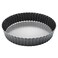 Dootafy Deep Dish Quiche Pan, 11 &euro; x 2&acirc;&euro; Tall Pie Pan Deep Tart Pan with Removable Bottom, Nonstick Large Fluted Tart Mold Loose Base Round Deep Pizza Pan for Baking Easter Pie